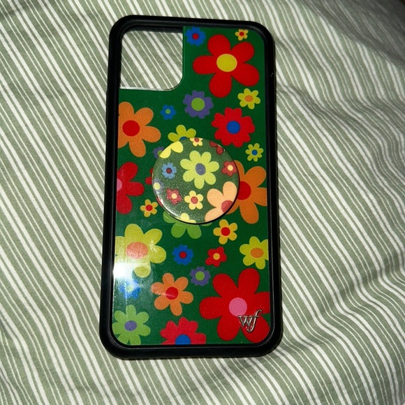 Wildflowers Other - Wildflower bloom case with custom popsocket